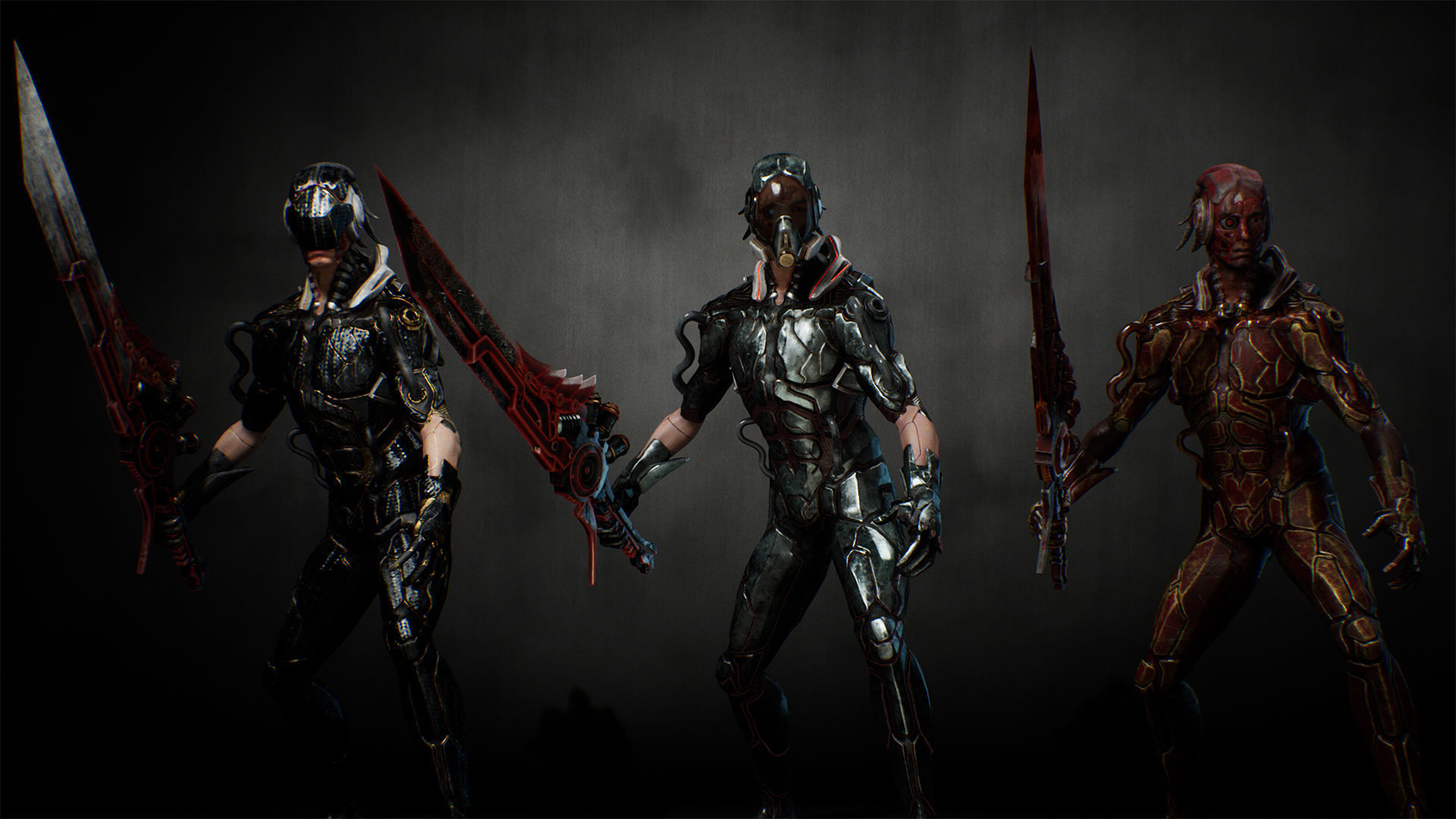 Biochemical Monster 05 Low-poly 3D model_30