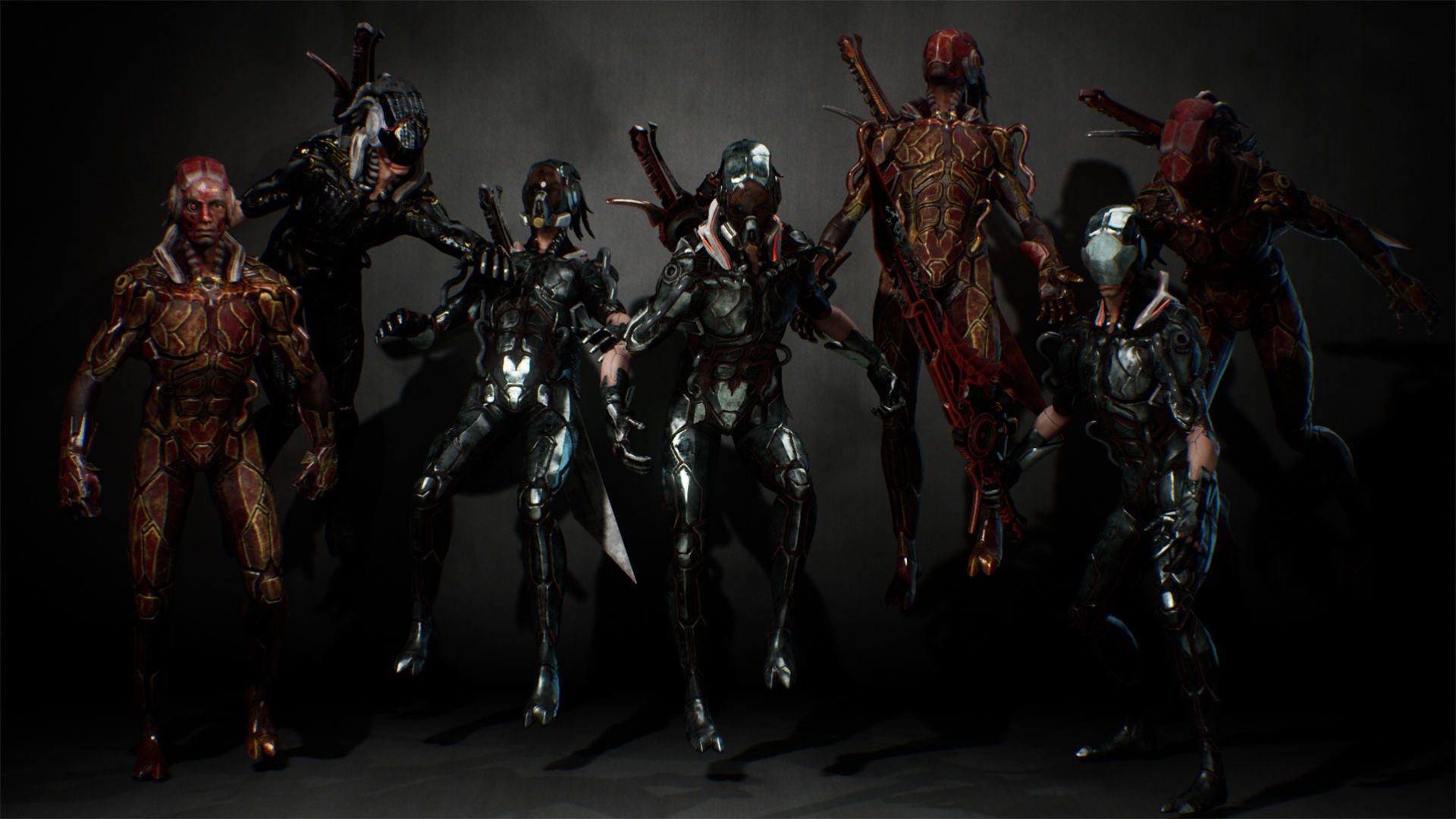 Biochemical Monster 05 Low-poly 3D model_27