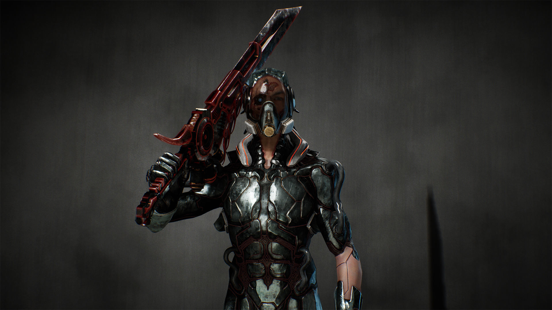 Biochemical Monster 05 Low-poly 3D model_26