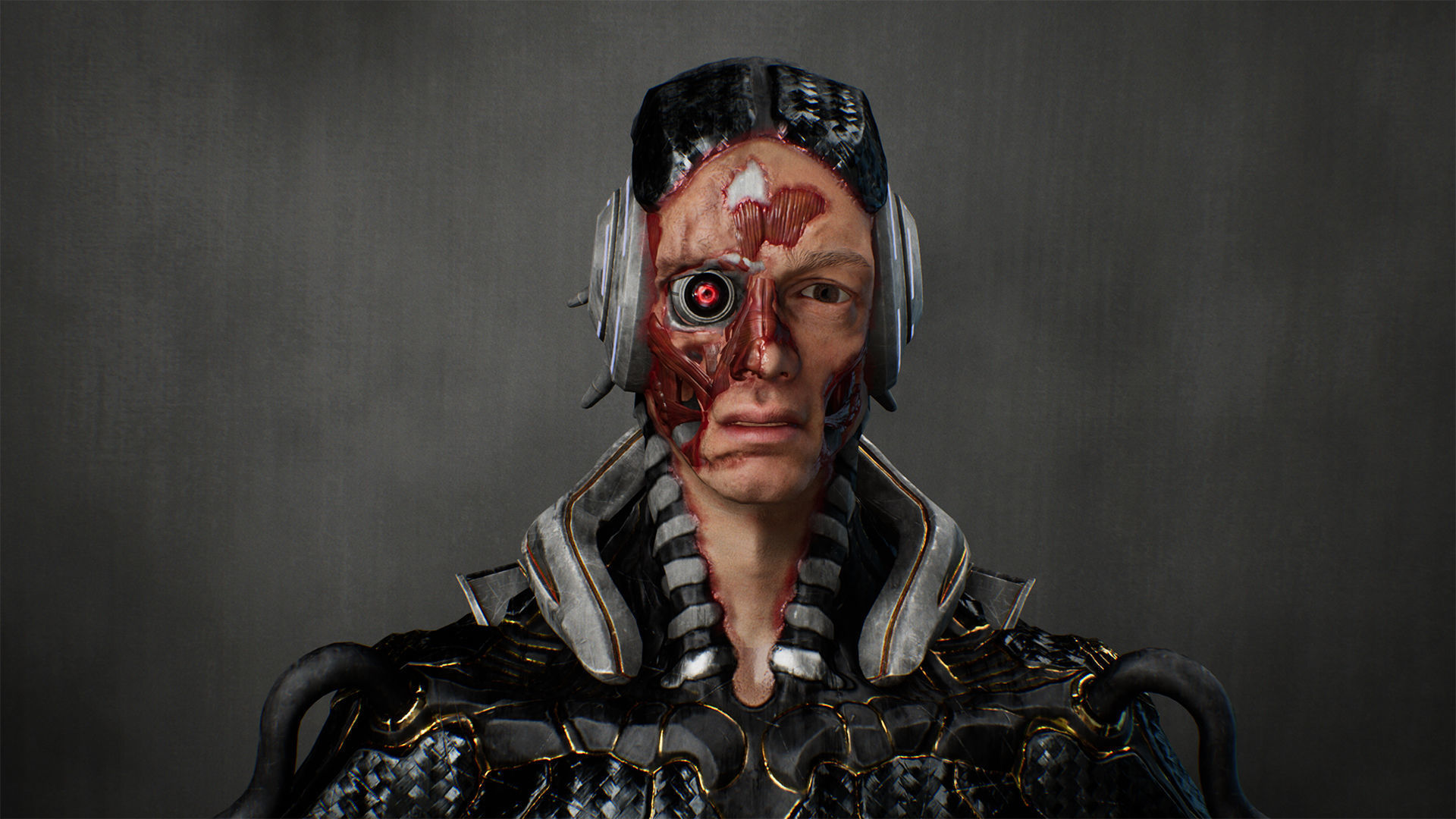 Biochemical Monster 05 Low-poly 3D model_13