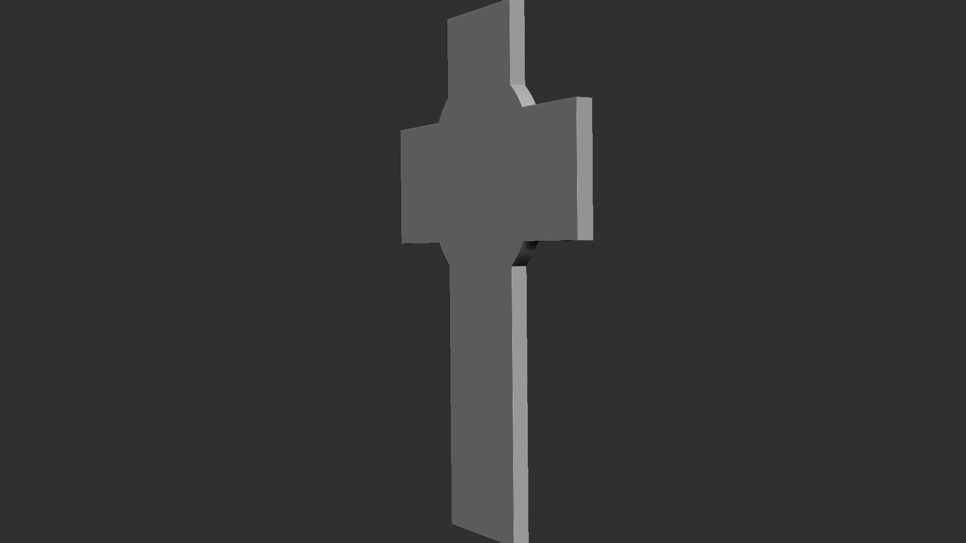 Jesus Cross 03 3D print model_25