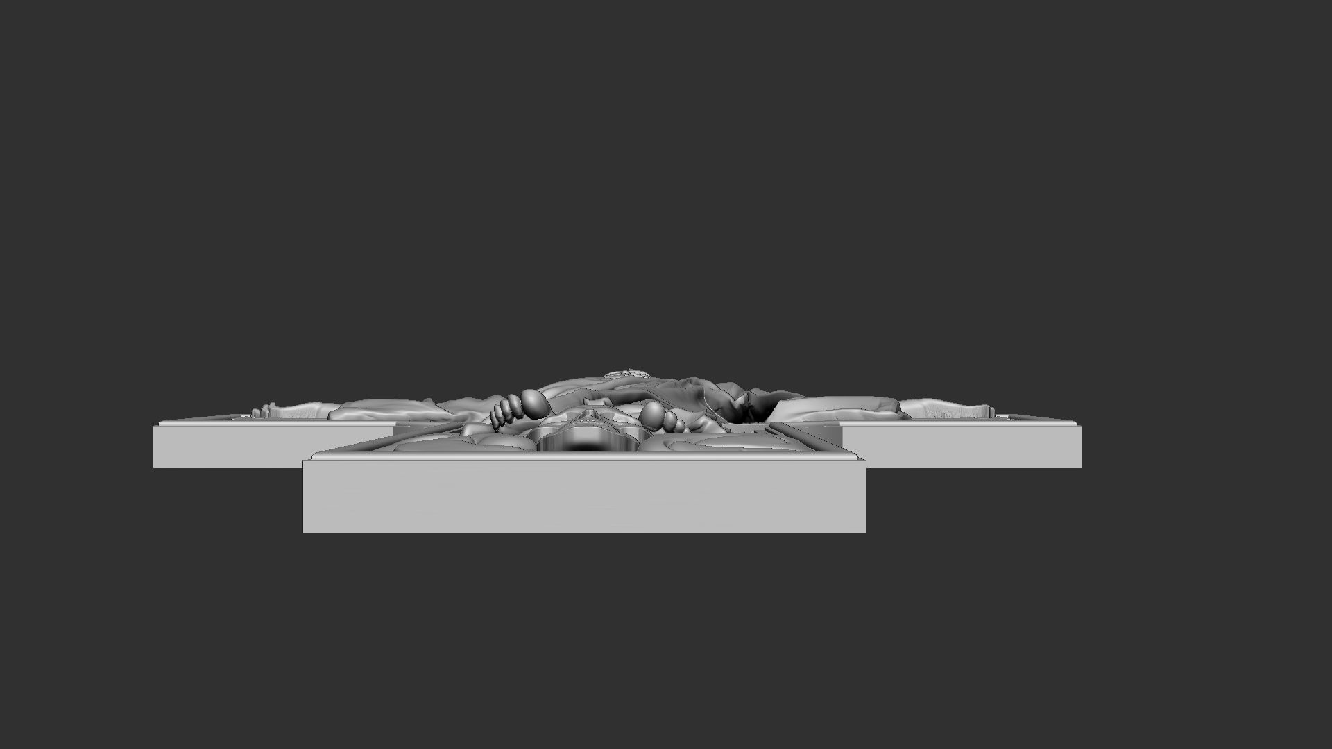 Jesus Cross 03 3D print model_12