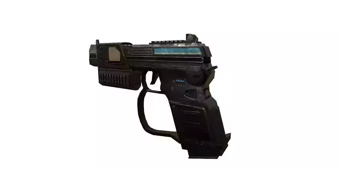 Gun 3d model