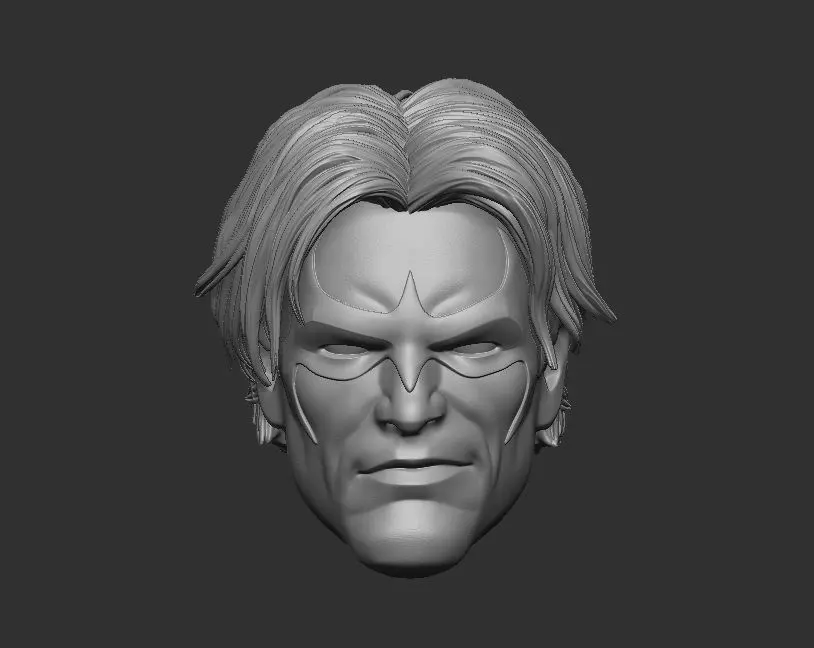 Nightwing - Headsculpt for Action Figures 3D print model_0