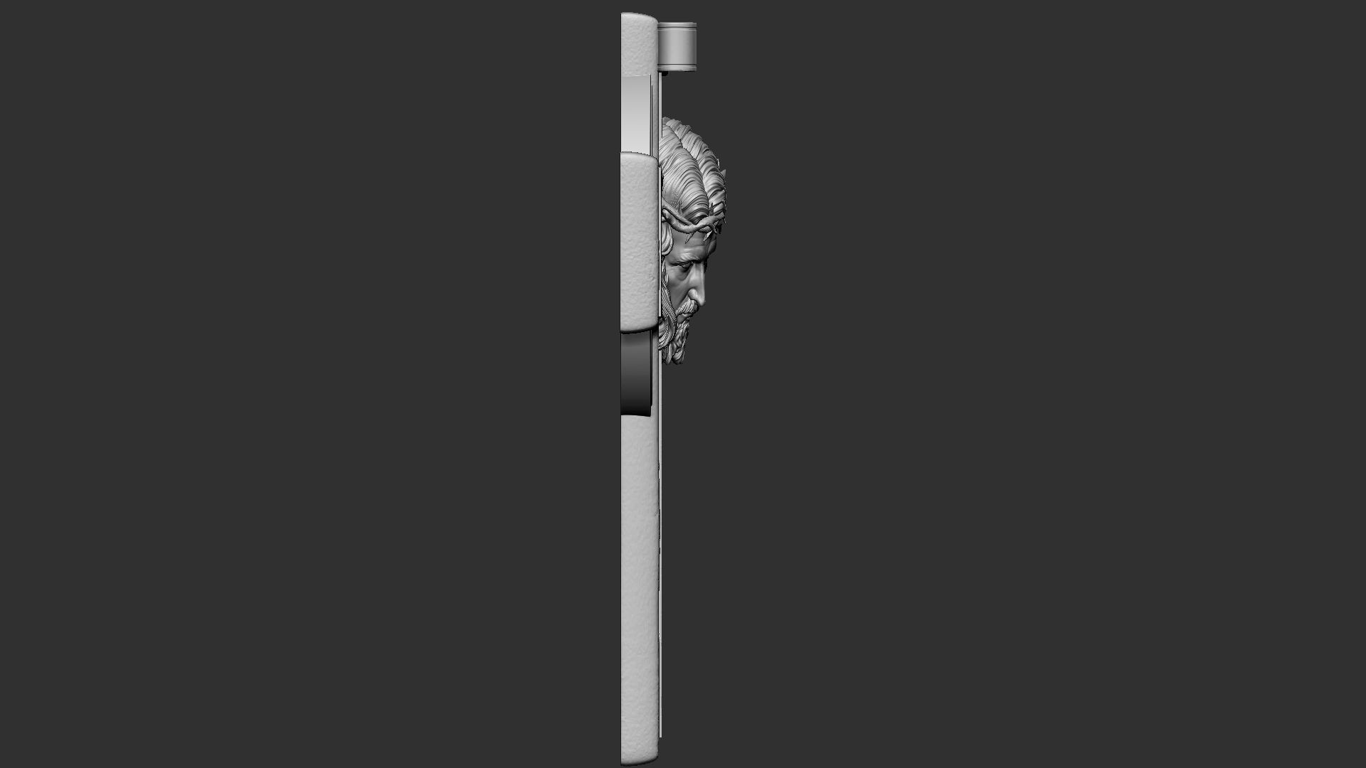 Jesus Cross 07 3D print model_20