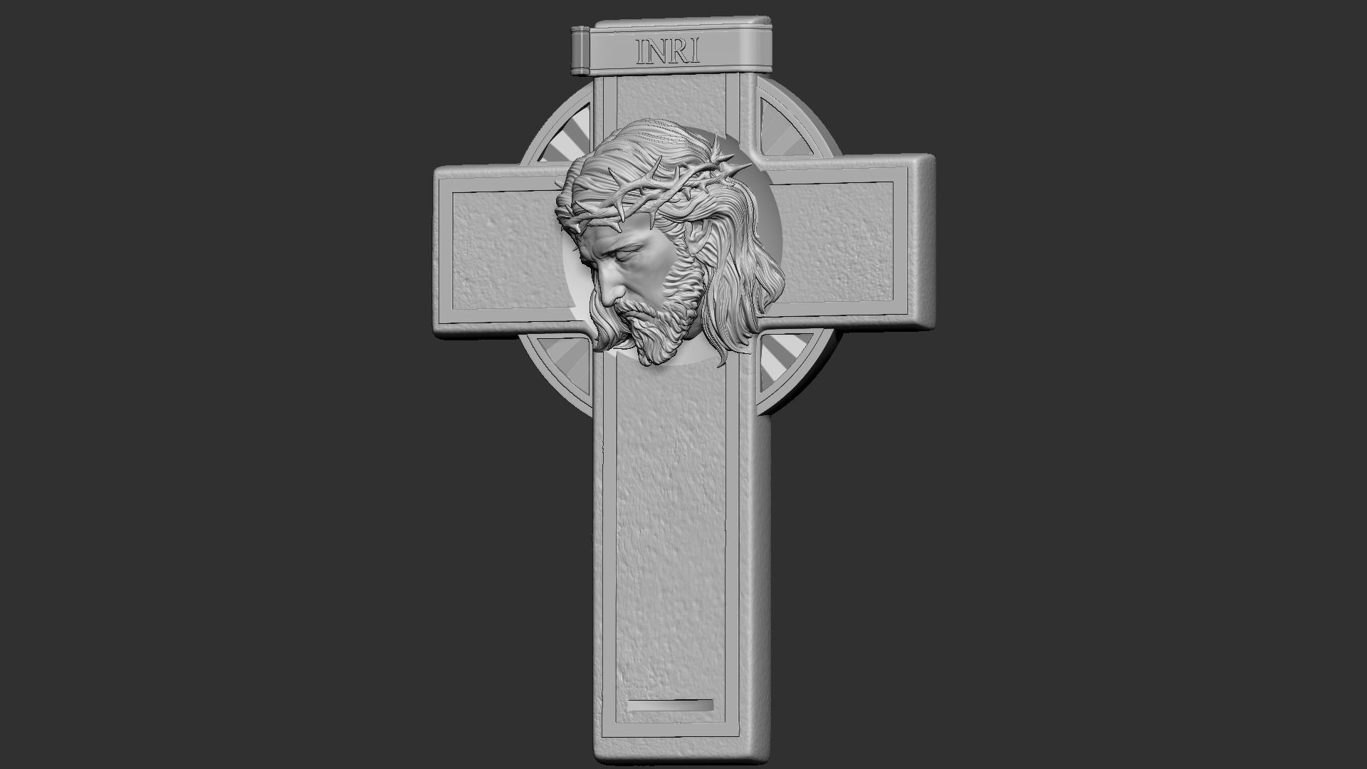 Jesus Cross 07 3D print model_14