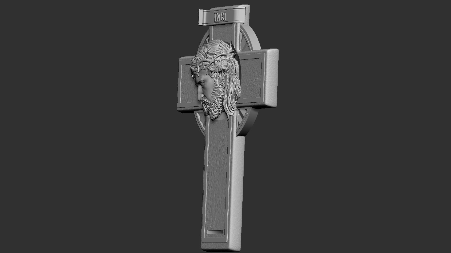 Jesus Cross 07 3D print model_17