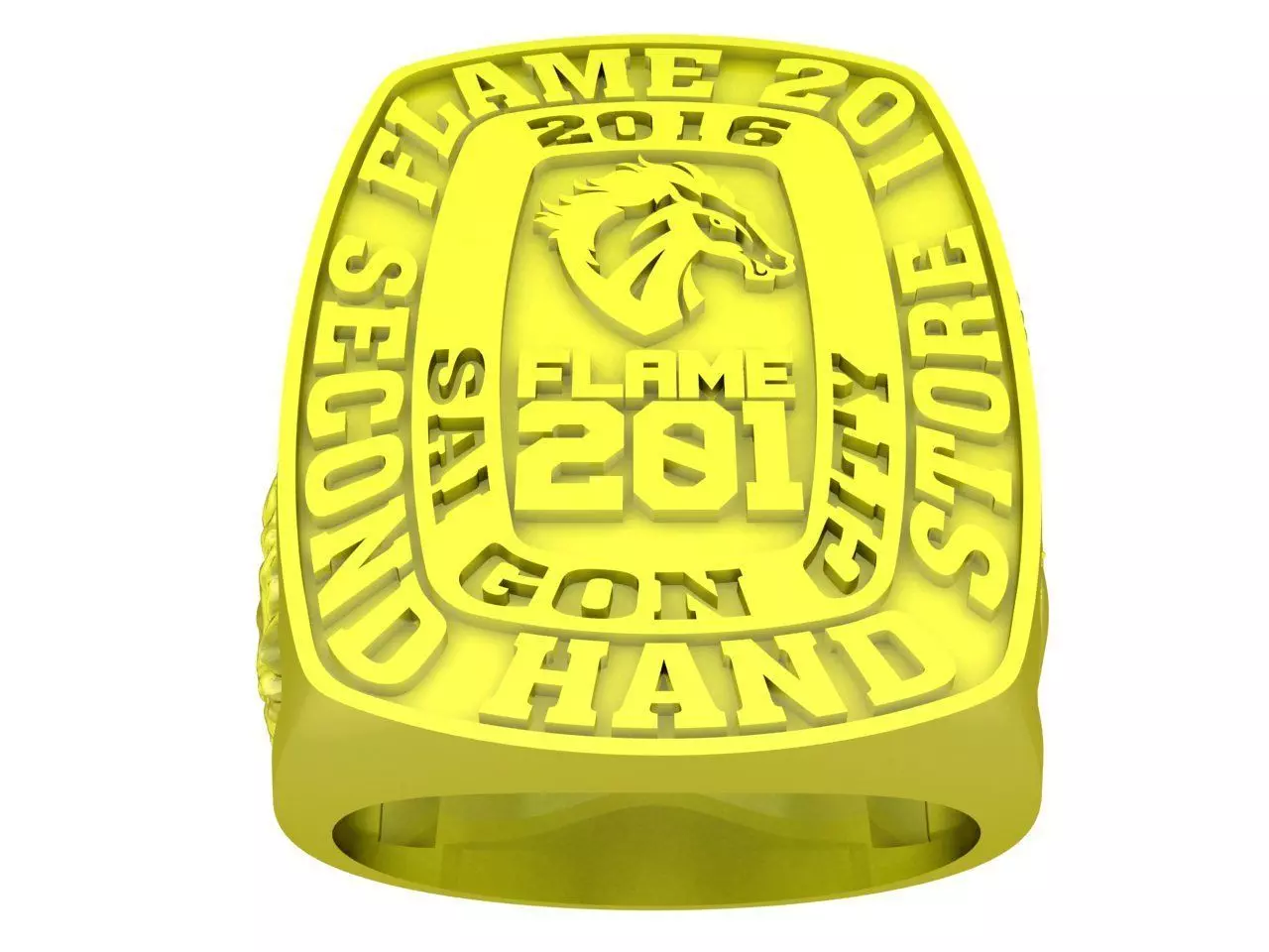 Championship Class Signet Men Ring Jewelry 3D Model 4750 3D print model