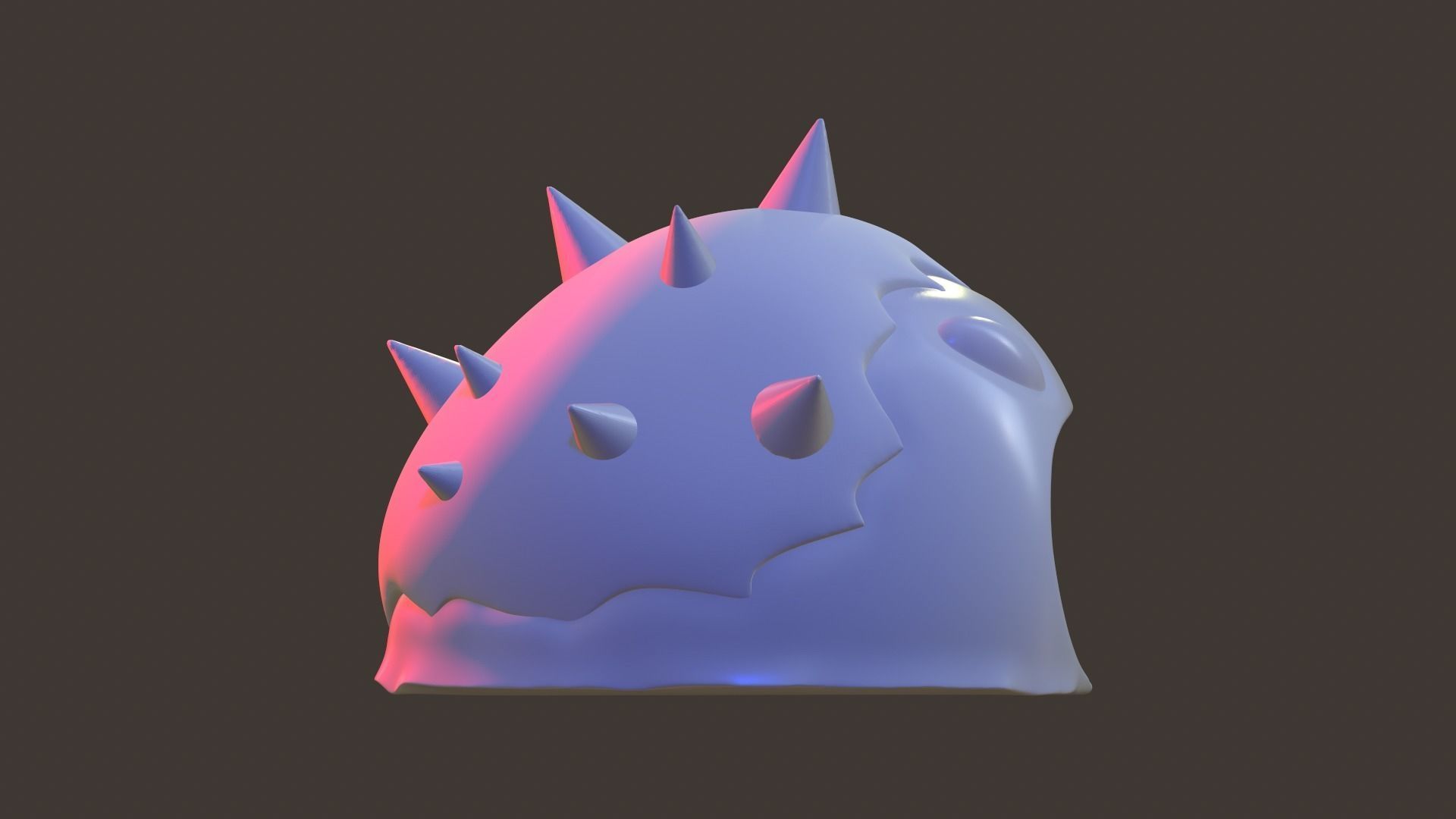 Slime thorn 3D model_3