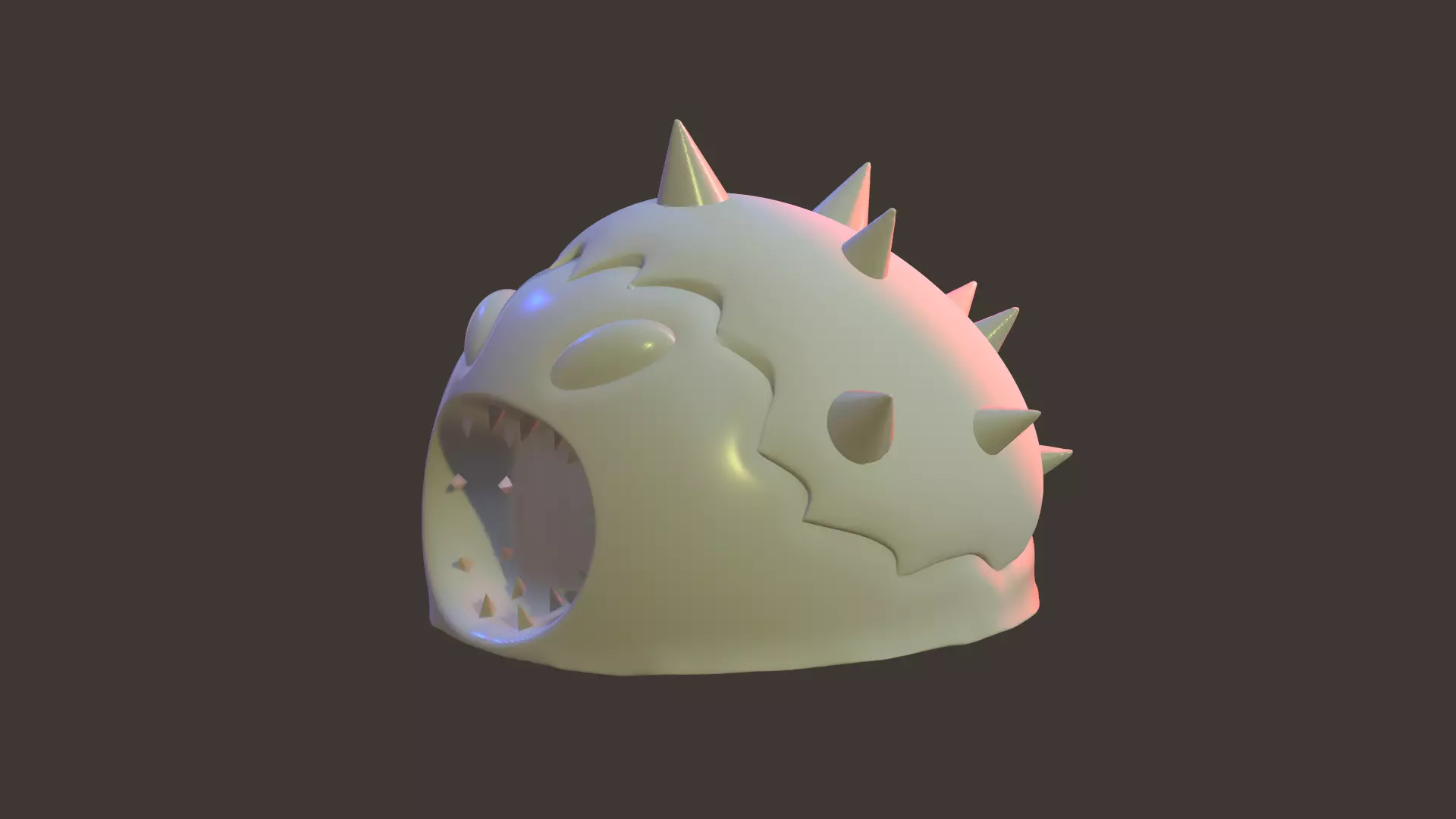 Slime thorn 3D model_0