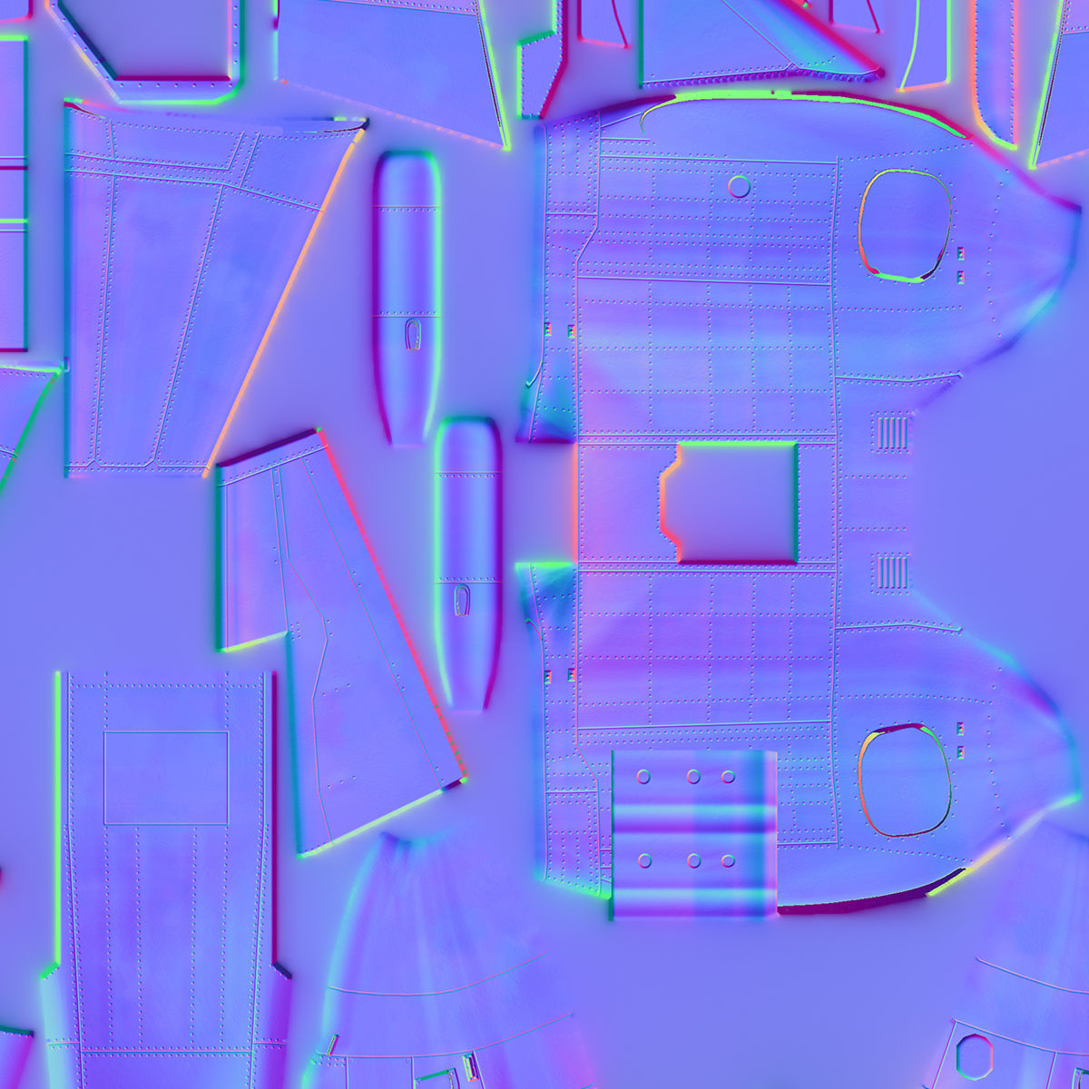 Attack Helicopter KA52 Black Shark Hokum Low-poly 3D model_2