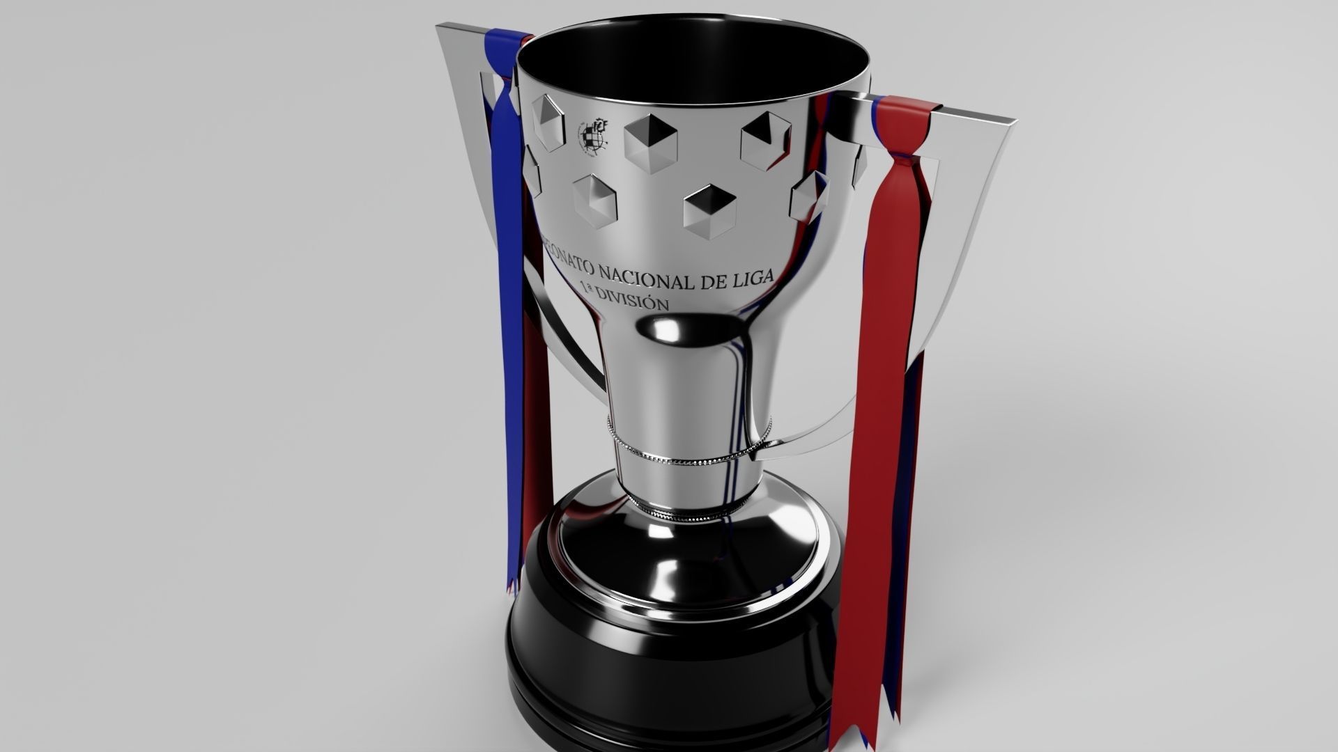 La Liga Trophy 3D model_1
