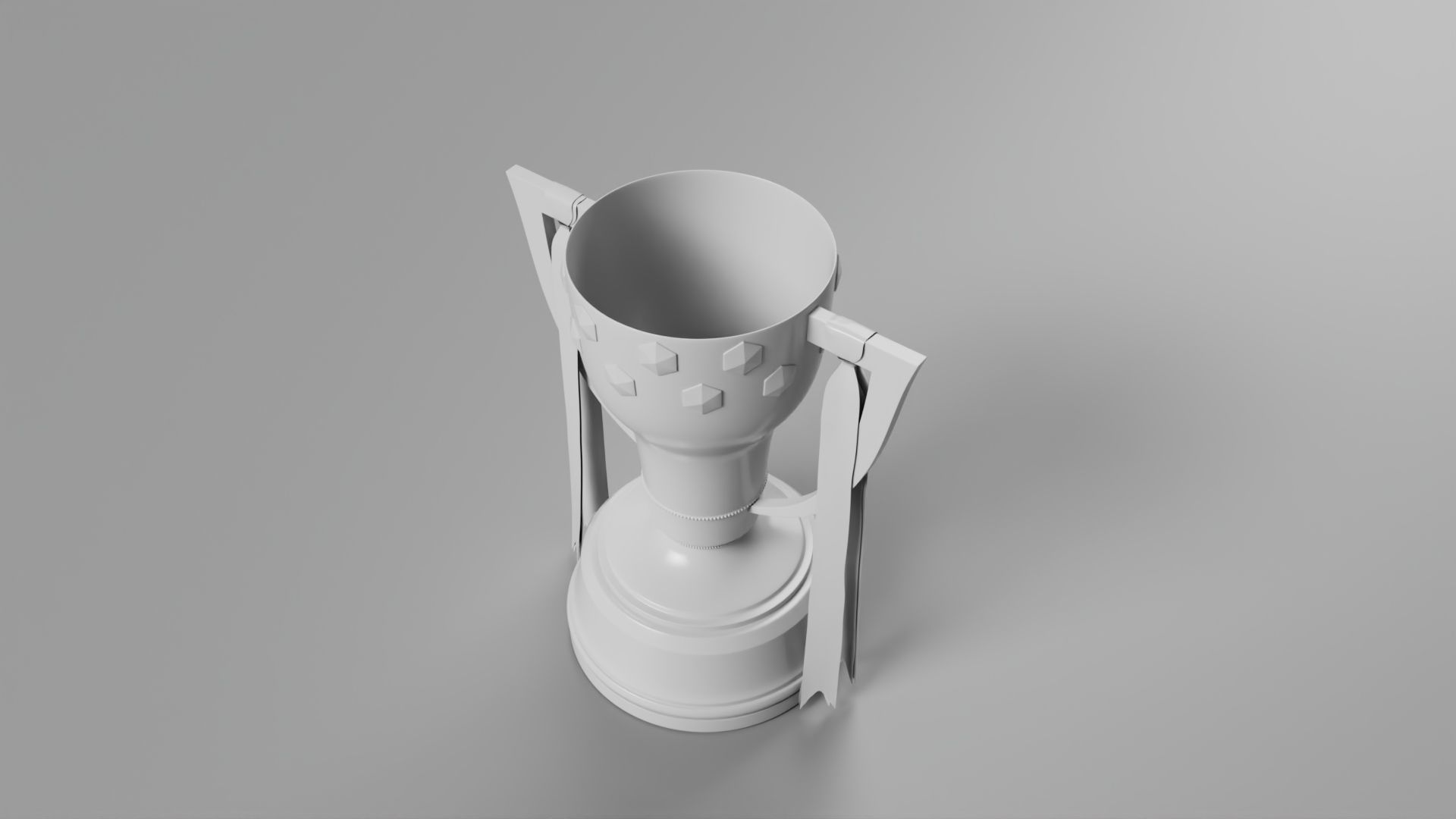 La Liga Trophy 3D model_3