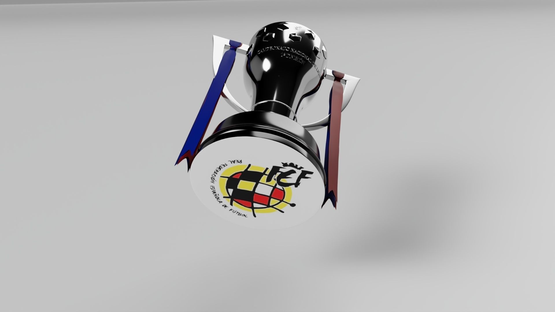 La Liga Trophy 3D model_4