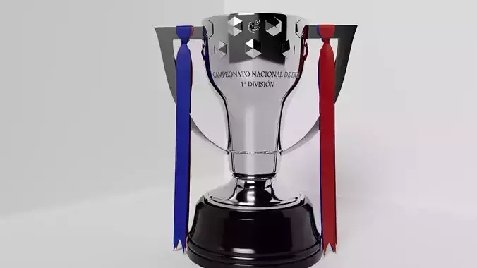 La Liga Trophy 3D model