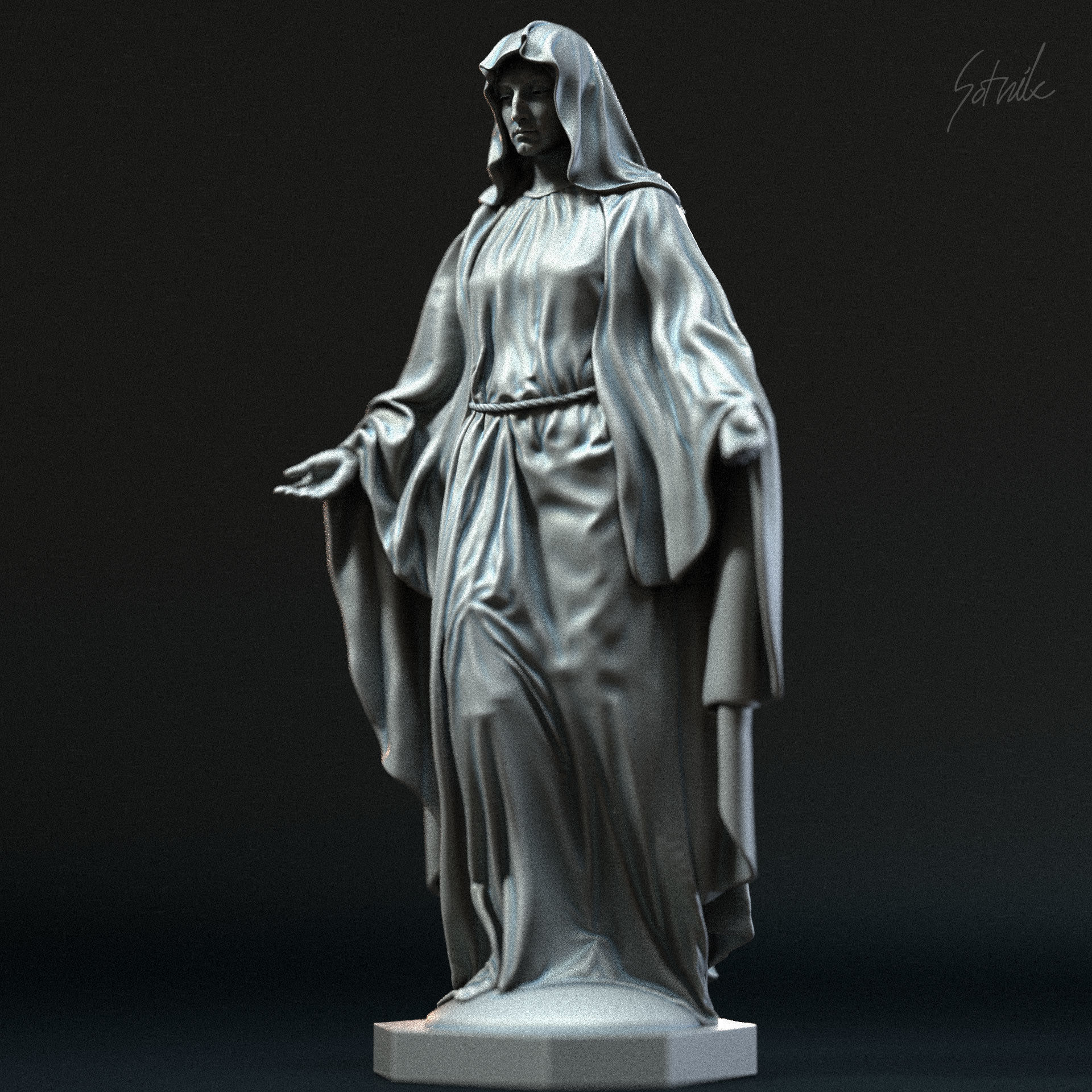 Mother Maria 01 3D print model_6