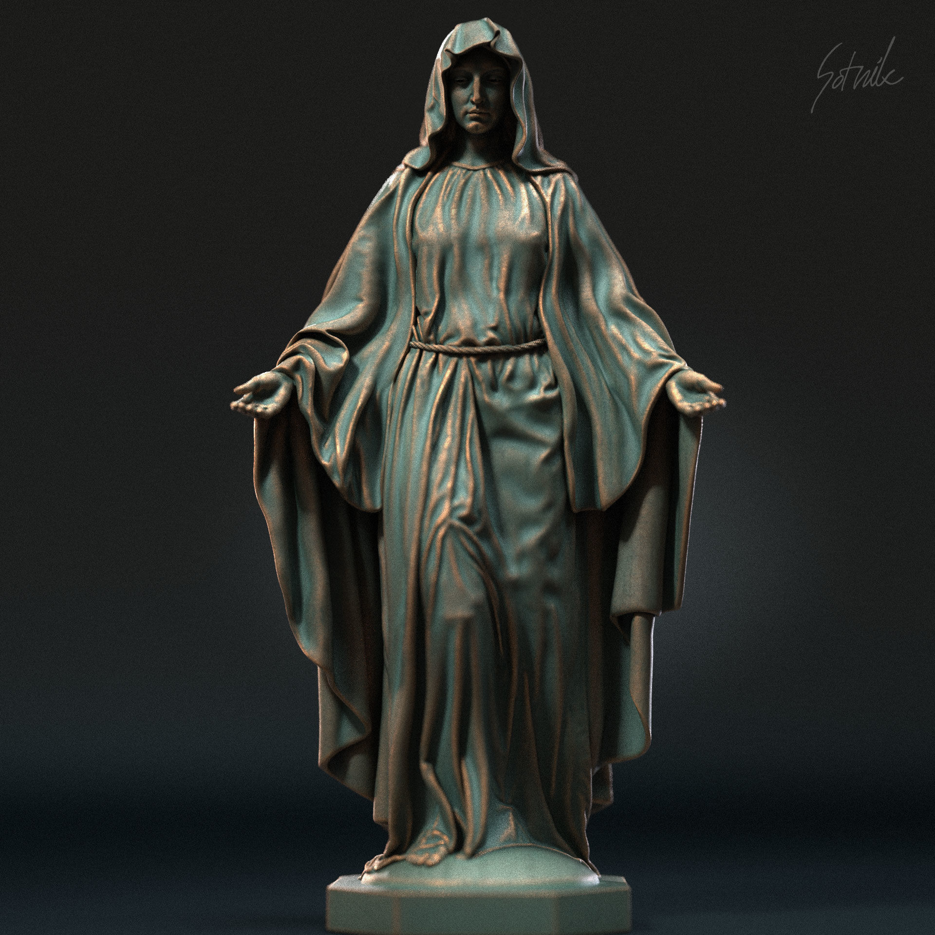 Mother Maria 01 3D print model_8