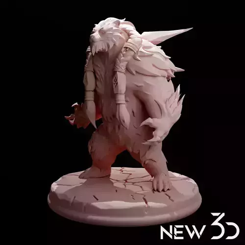 Volibear 3D print model