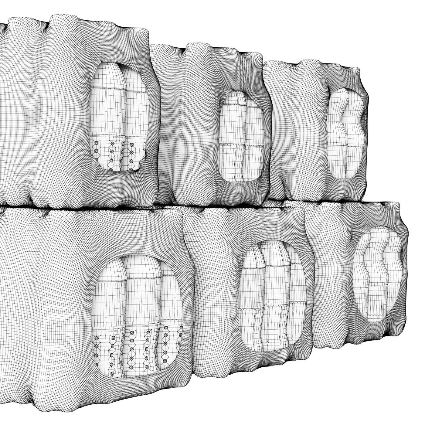 Cola Fanta Sprite Pack 3D model_7