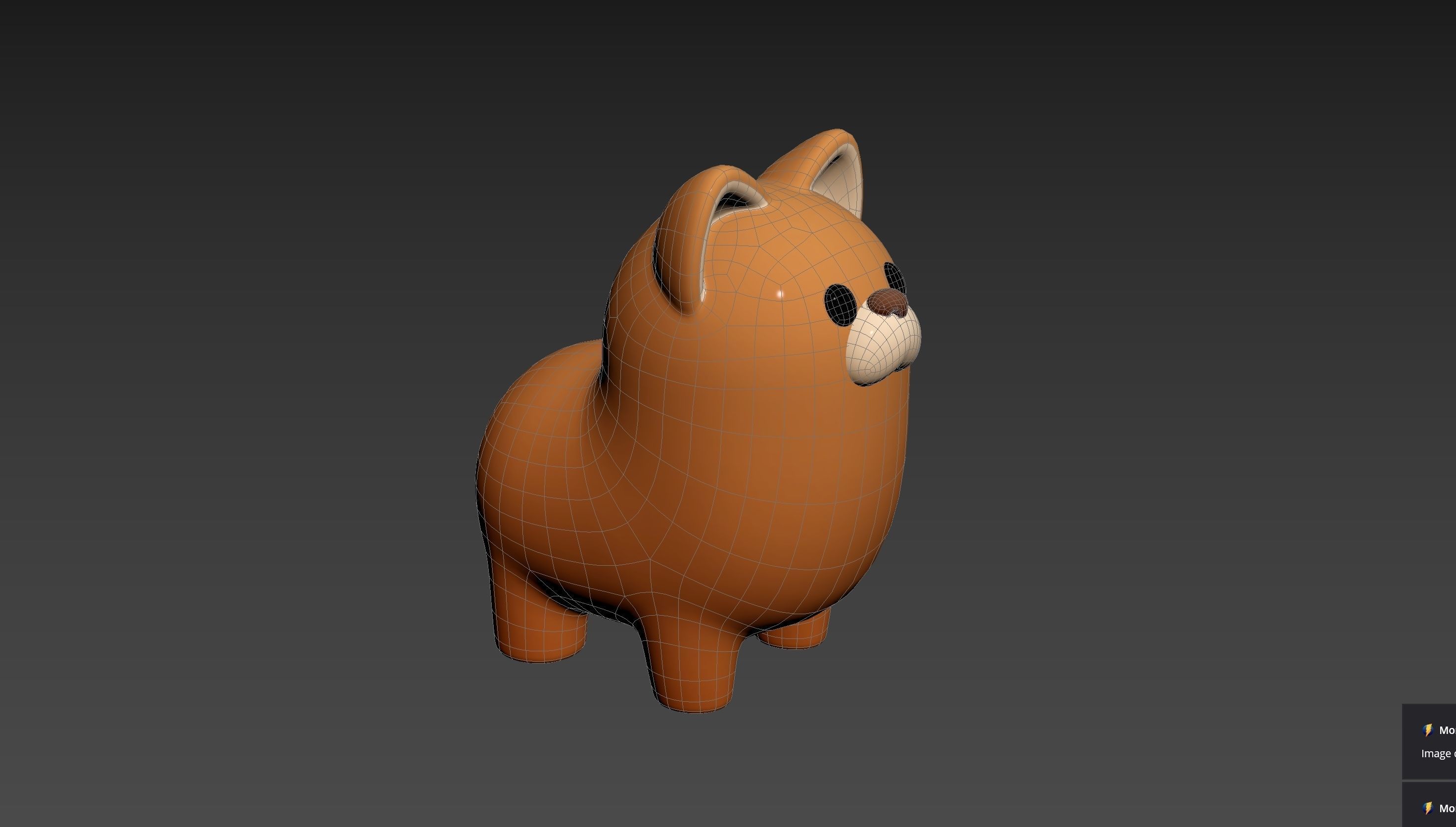 Dog Character 3D model_16