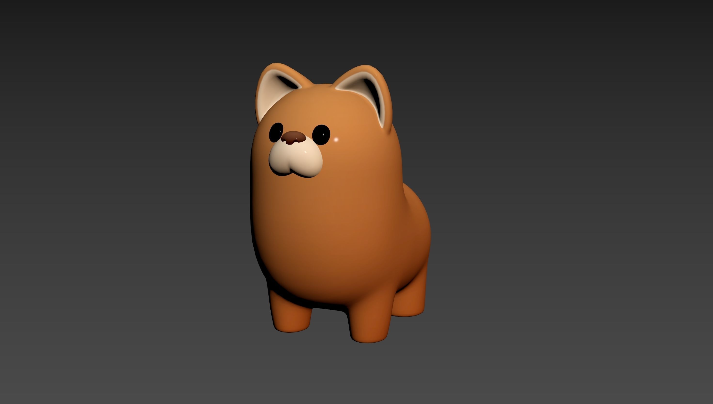 Dog Character 3D model_10