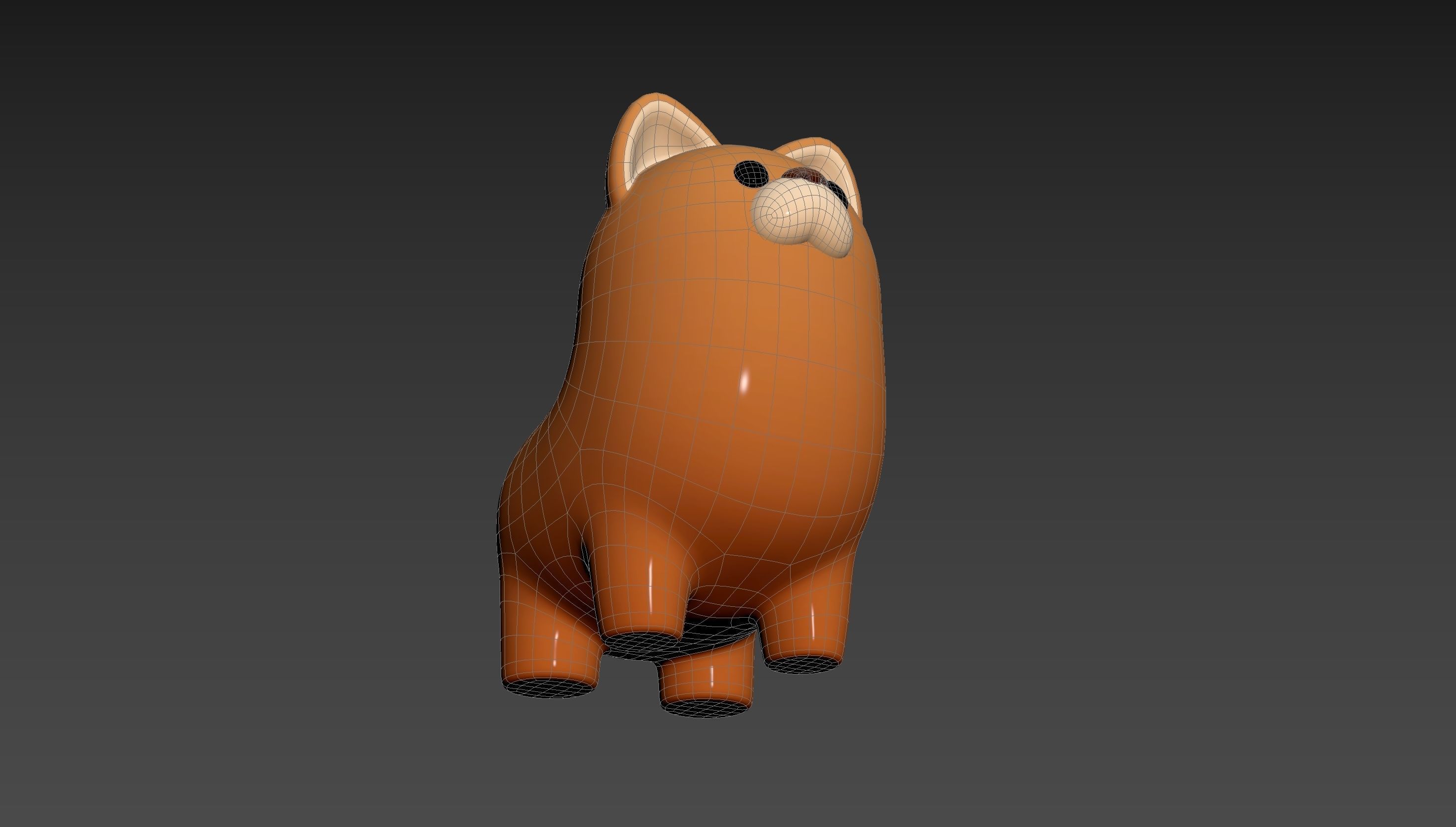Dog Character 3D model_14
