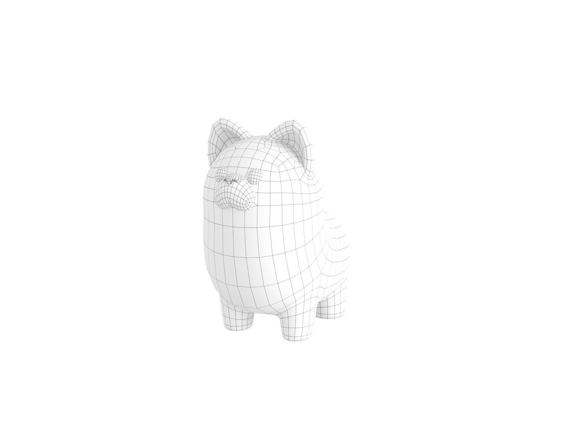 Dog Character 3D model_33