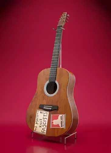 Acoustic guitar Seagull 3D model