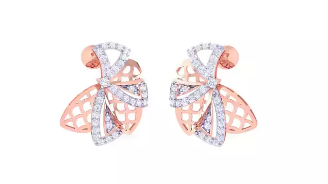 Women Earring 3dm STL OBJ FBX Renders Details 3D print model Women Earring 3dm STL OBJ FBX Renders Details 3D print model