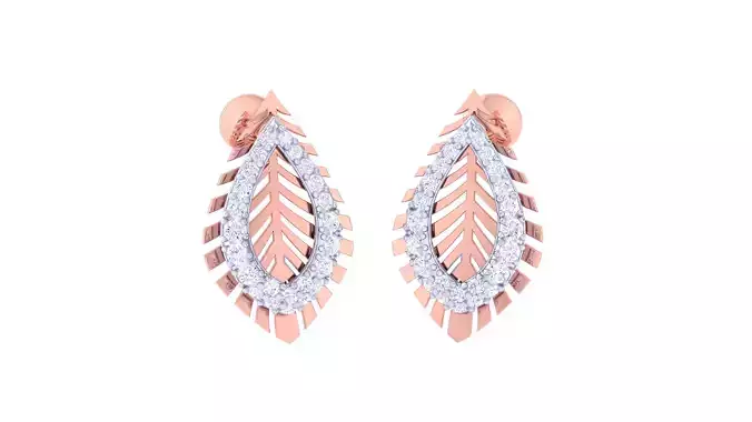 Women Earring 3dm STL OBJ FBX Renders Details 3D print model Women Earring 3dm STL OBJ FBX Renders Details 3D print model