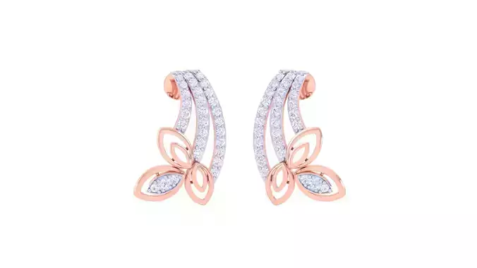 Women Earring 3dm STL OBJ FBX Renders Details 3D print model Women Earring 3dm STL OBJ FBX Renders Details 3D print model