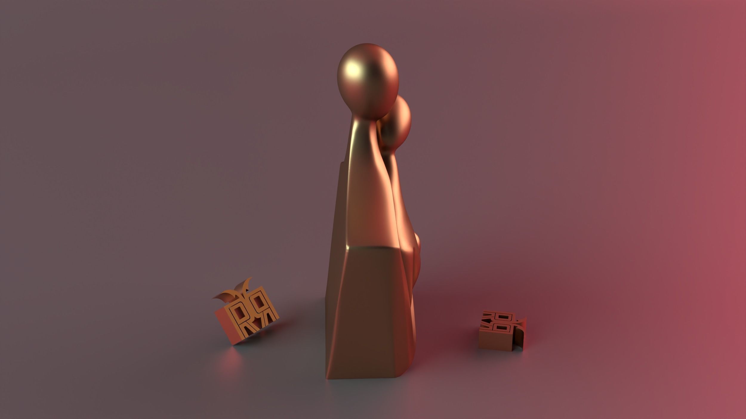 love decor Sculpture 3D print model_8