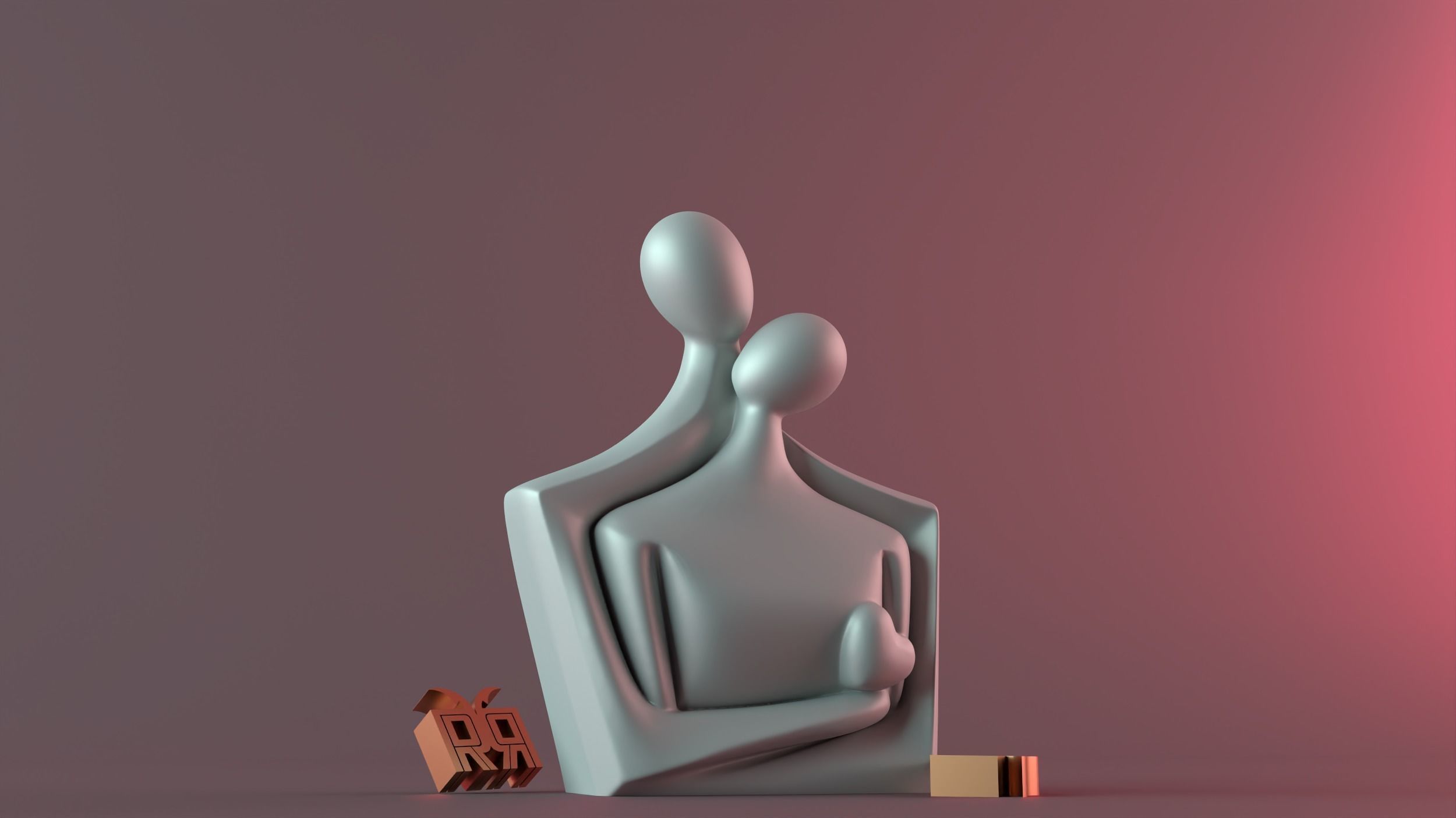 love decor Sculpture 3D print model_9