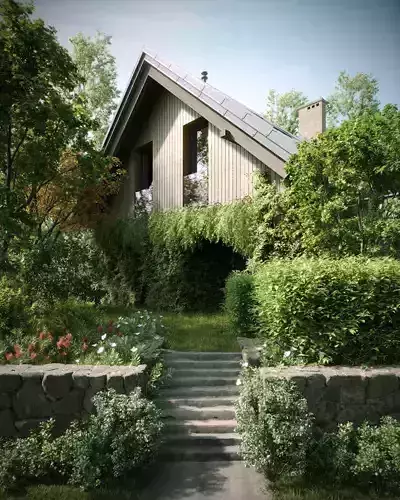 Exterior Country House  3D model