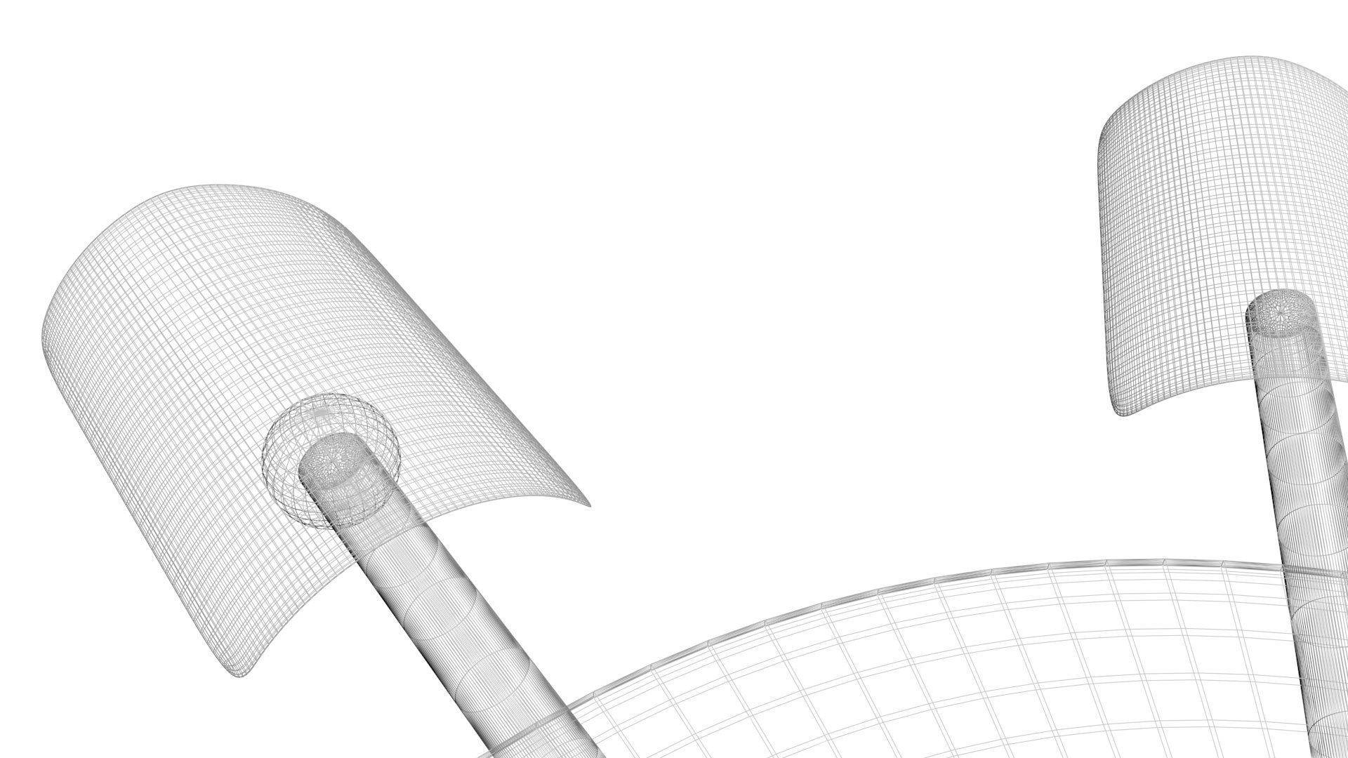 Artificial Foot Nails With Stickers and Nail Palettes Set 3D model_36