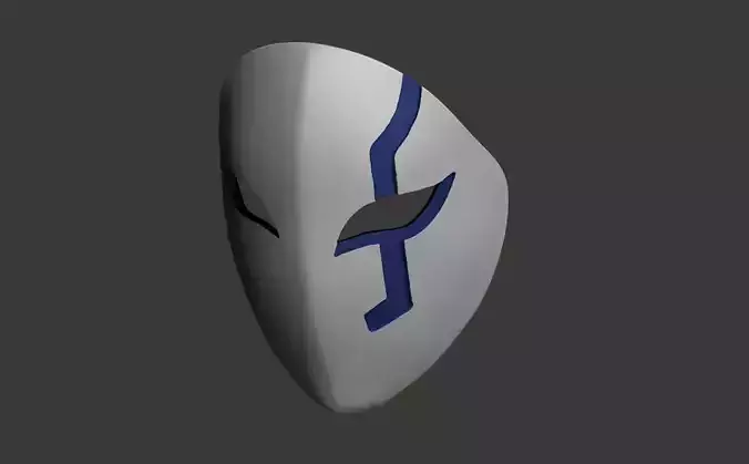 The beginning after the end - Note Mask  -  Wearable 3D print model