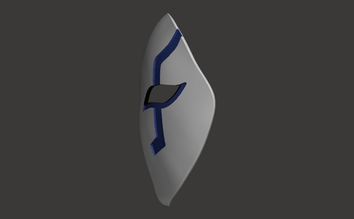 The beginning after the end - Note Mask  -  Wearable 3D print model_4