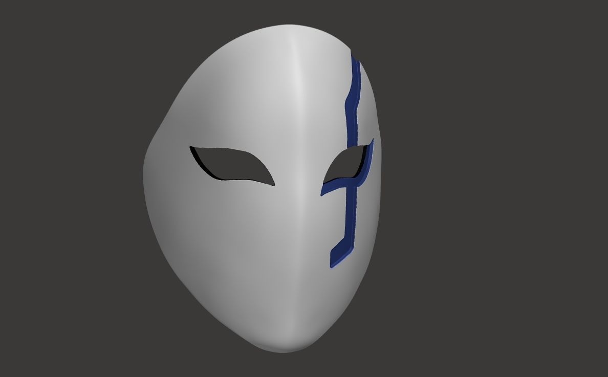 The beginning after the end - Note Mask  -  Wearable 3D print model_3