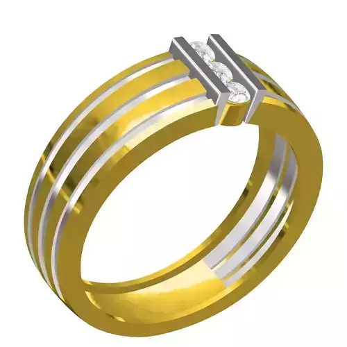 Twain Ring for Men