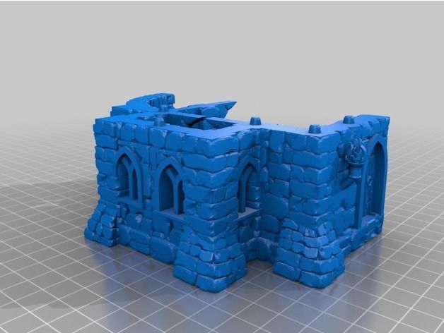  Small Church 3D print model_1