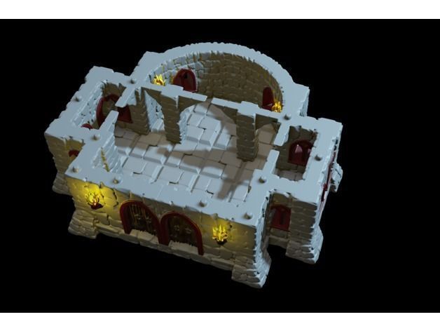  Small Church 3D print model_21