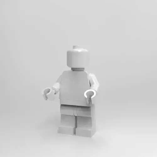 LEGO minifig base 3D print model