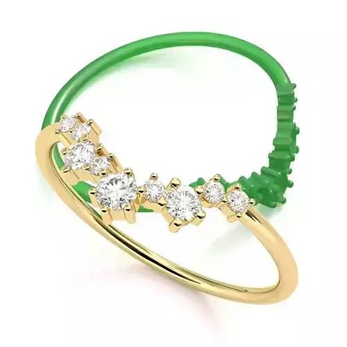 Caris Diamond Wedding Ring