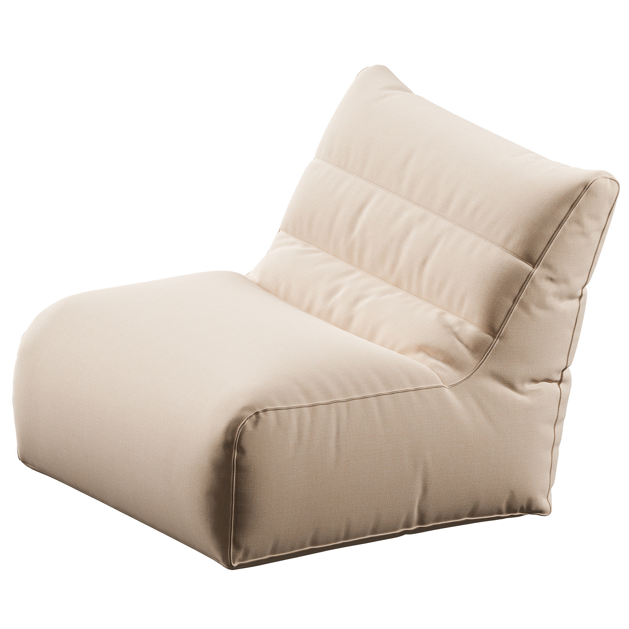 Sunbrella Outdoor Bean Bags 3D model_3