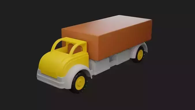 Truck Toy 3D Model