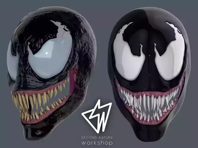 Venom Lethal Protector Mask Halloween Scary Horror Cosplay  3D print model