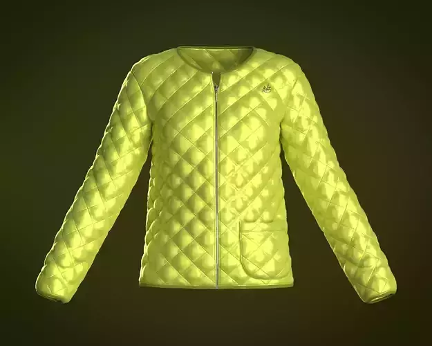 Girls Quilted Puffer Jacket