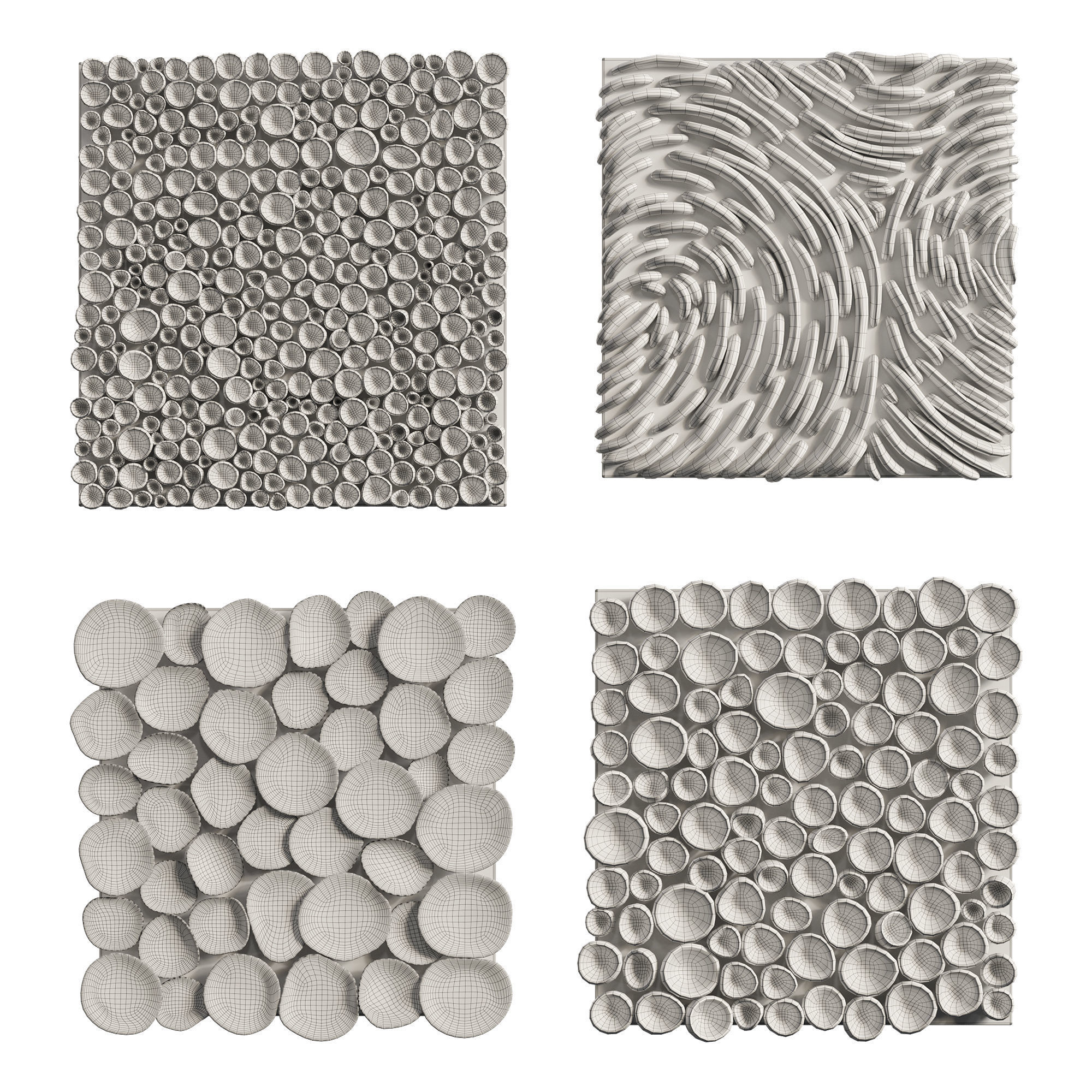 Coral Reef Wall Decor 3D model_1