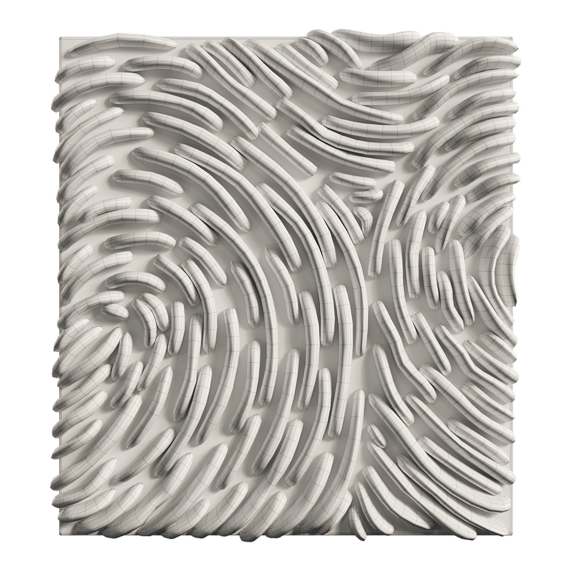 Coral Reef Wall Decor 3D model_7