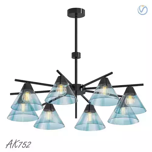 AK752 glass pendant light for living room